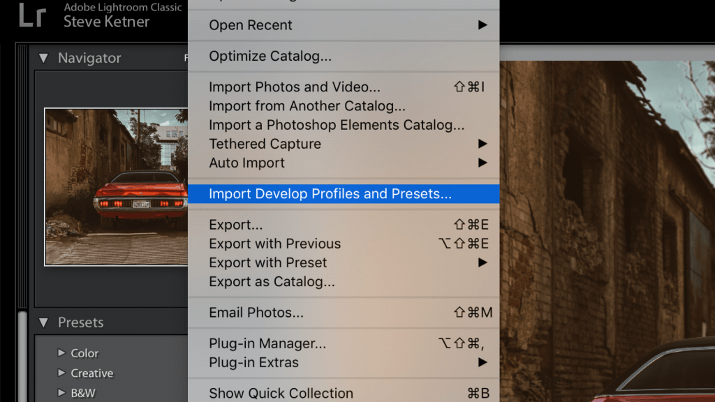 How to Sync Presets from Lightroom Classic to Lightroom CC Mobile